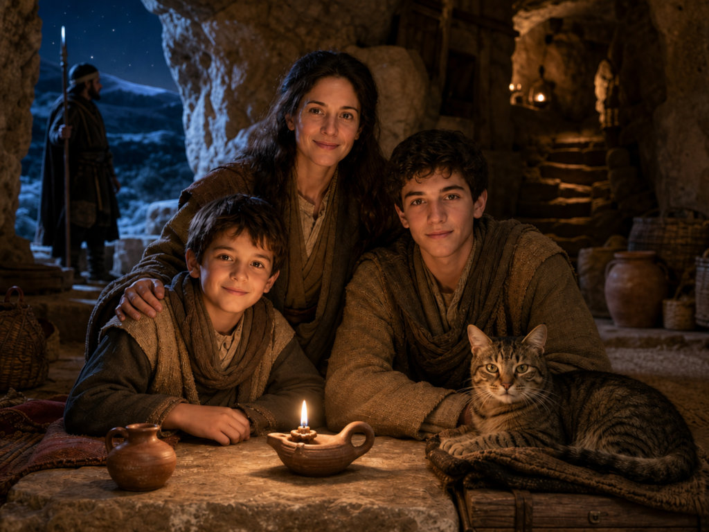 Happy Hannukah on the Eighth Night at the Maccabean Stronghold